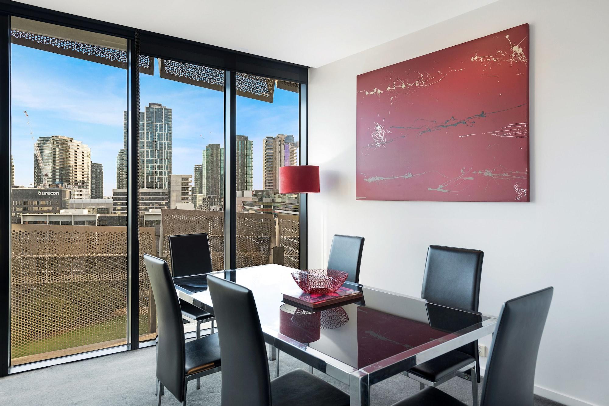 Docklands Executive Apartments - เมลเบิร์น ภายนอก รูปภาพ