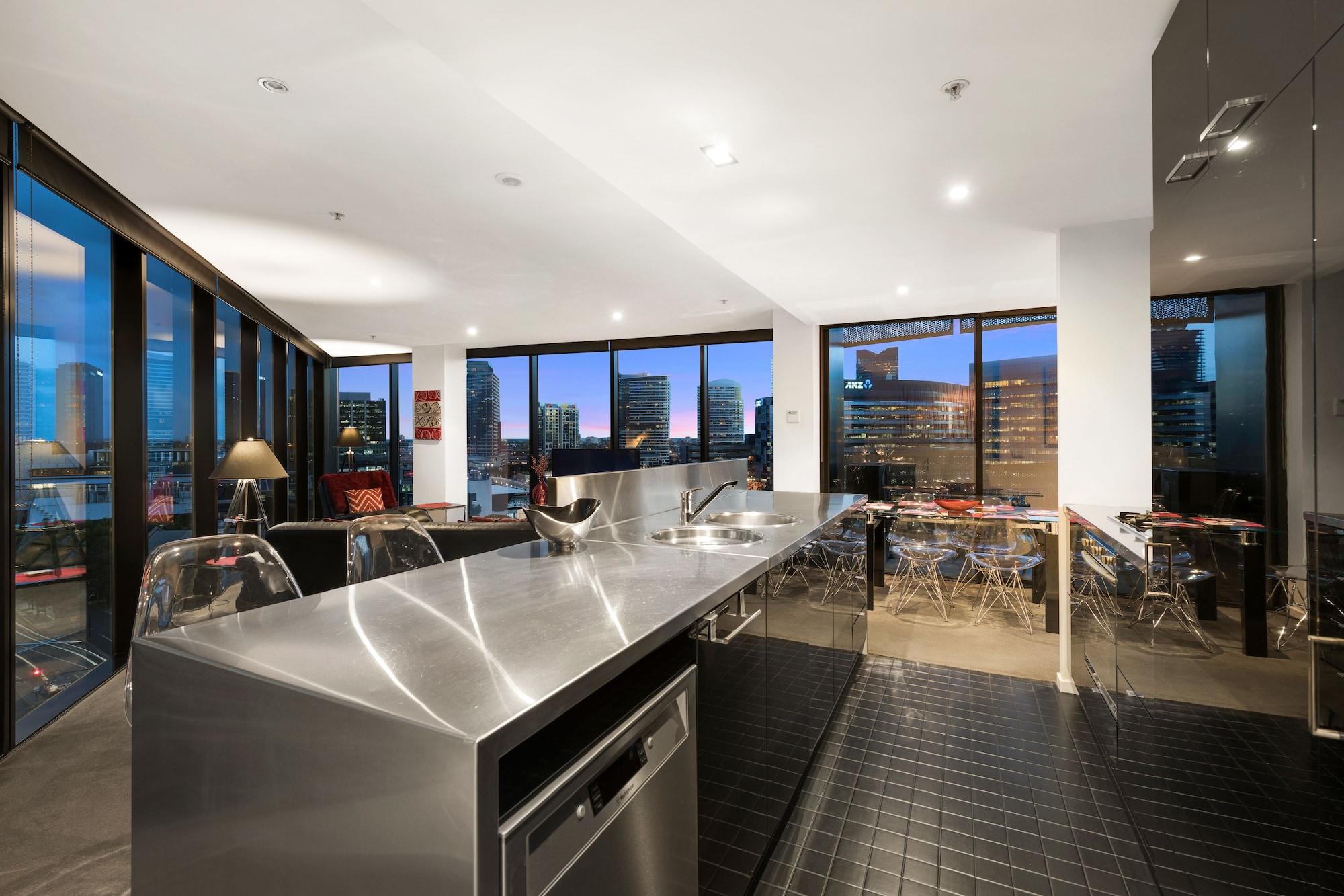 Docklands Executive Apartments - เมลเบิร์น ภายนอก รูปภาพ