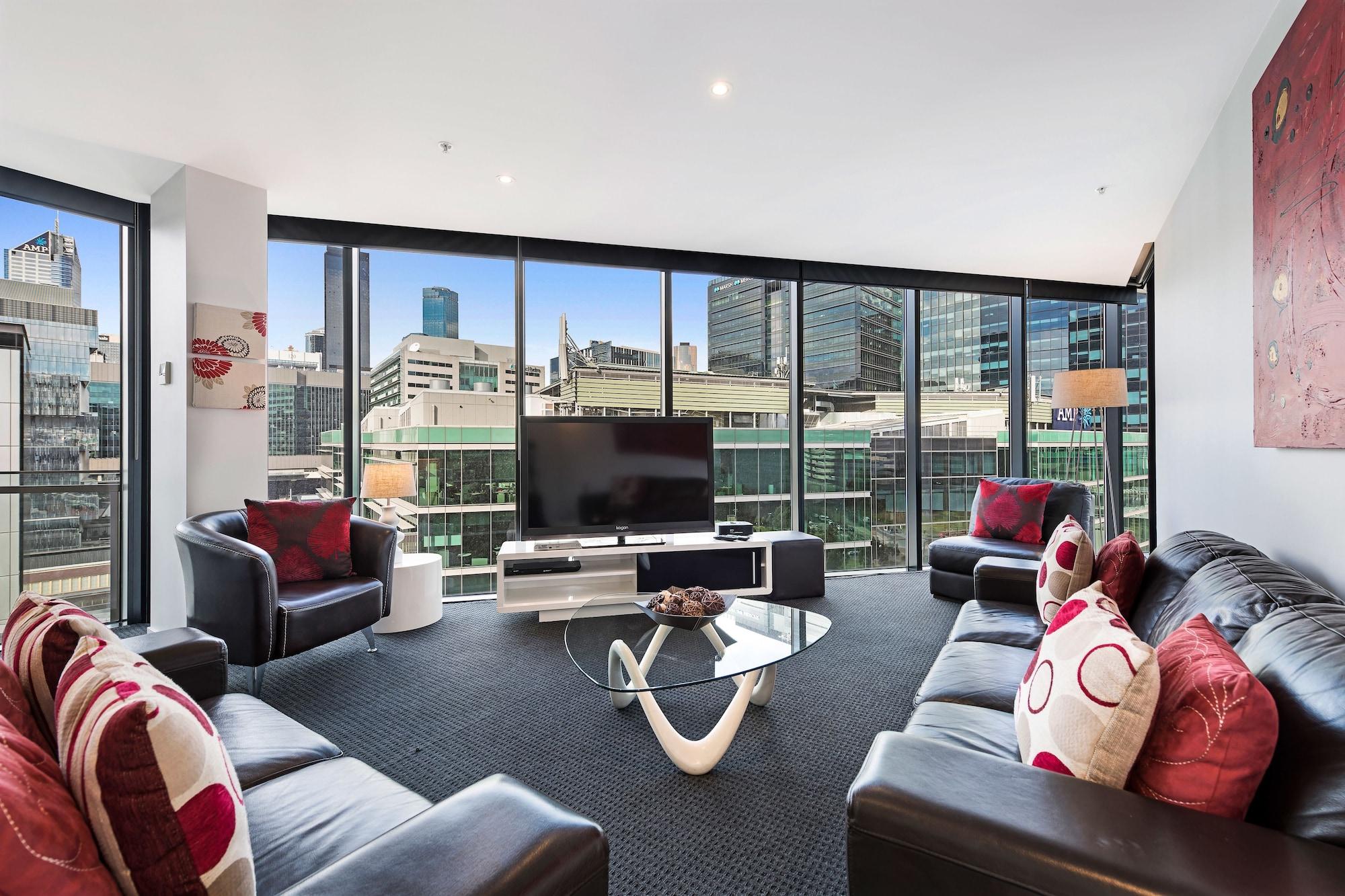 Docklands Executive Apartments - เมลเบิร์น ภายนอก รูปภาพ